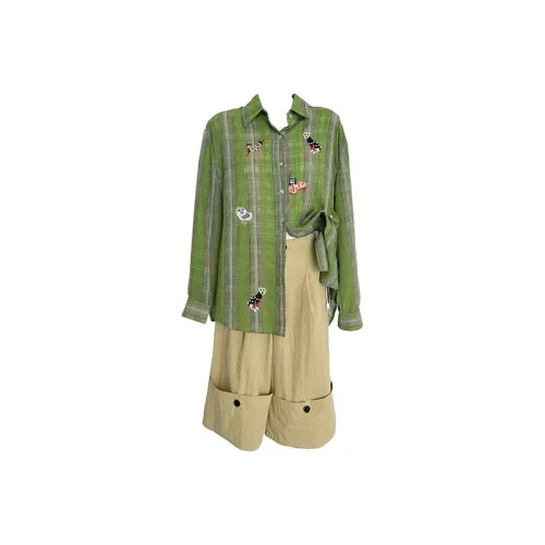 COVT Рубашка + Повседневные Брюки Женские Повседневные Костюмы