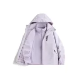 Снег, мягкий, фиолетовый (3 в 1, с подкладкой)