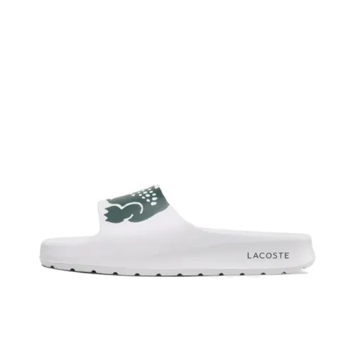 LACOSTE Слипоны Женские Белые Зеленые