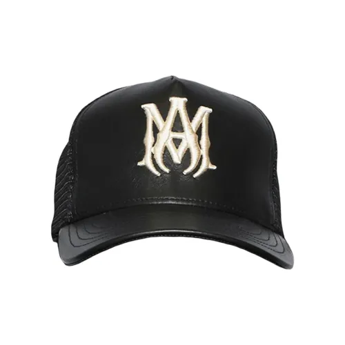 AMIRI Кожа Кепки Мужские Черные