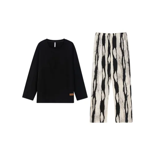 FENTENGCARE Серый Женский Пижамный Комплект