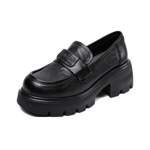 H2 Vintage Versatile Женская обувь Удобная Мода Тренд Обувь Женские Лоферы Женские