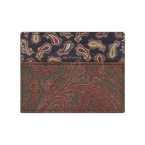 ETRO Хлопок Держатель для карт Мужской Многоцветный