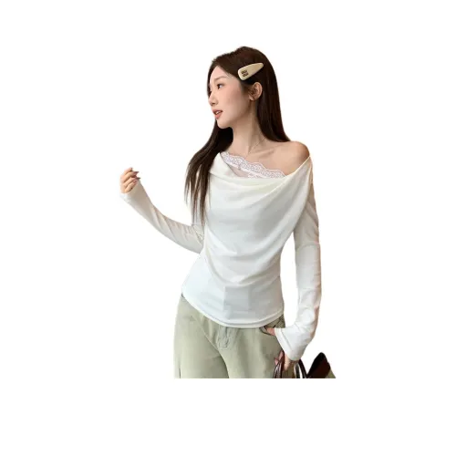 Garbege Экрю Женские T-рубашки