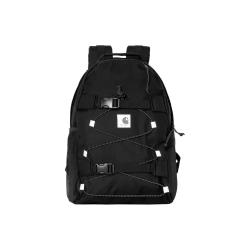 Carhartt WIP Lace Up Design Backpack Regular Unisex Black Кархартт WIP Lace Up Design Рюкзак Стандартный Унисекс Черный