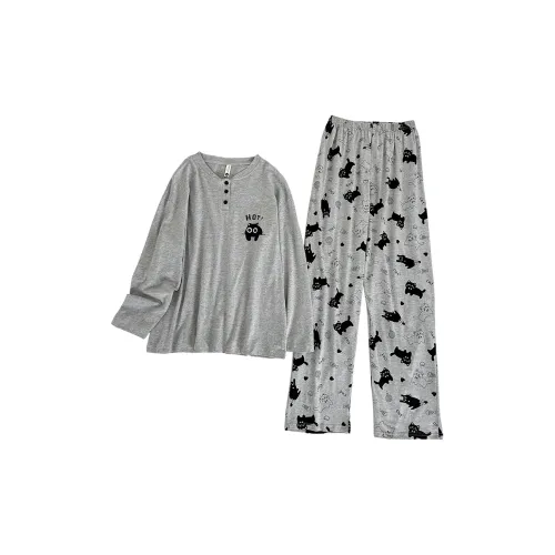 ЮЙЧЖАОЛИНЬ Pajama Комплект Весенний и Осенний Женский