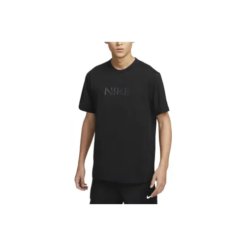 Nike Dri Fit T-Shirt Мужской Черный Антрацит
