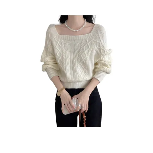 HAPG Экрю Женская Трикотажная Одежда