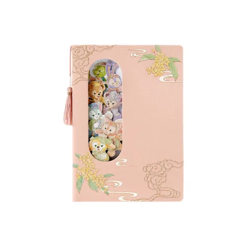 Disney x DISNEYLAND Duffy и Friends Floral Dreamy Collection Ноутбук PLANNER Шанхайский Дисней Мерч по IP
