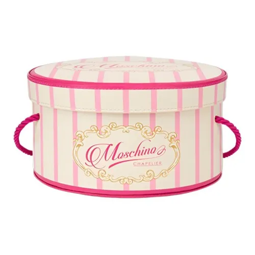 MOSCHINO Сумка из коровьей кожи стандартная женская розовая