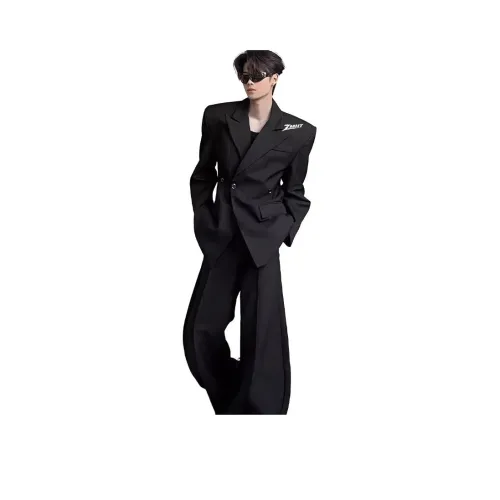 ZMHT Черный Нет С принтом Унисекс Куртки