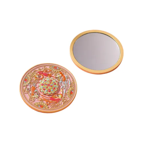 Love of wormwood Традиционный китайский стиль Карманное зеркало Портативное Зеркало для макияжа Ручное зеркальце
