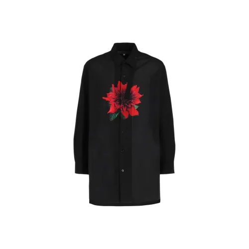 Yohji Yamamoto Y'S For Men FW25 OVERSIZED Силуэт Рубашка В Широком Крое И Целлюлозная Рубашка Мужская