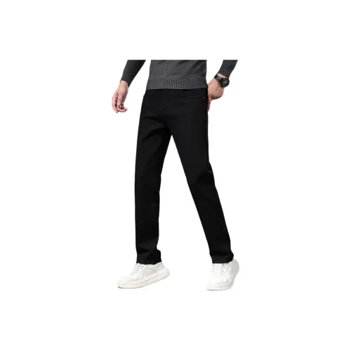 ZENGZHI Джинсы Облегающий крой Прямой крой Унисекс