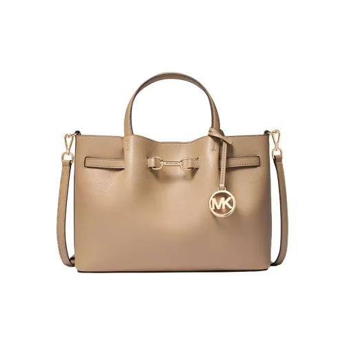 MICHAEL KORS Carson Искусственная кожа Одно плечо Сумка Средний Женский CAMEL