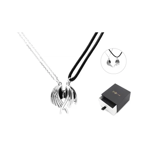 DAP Титановые стальные ожерелья серебряный унисекс