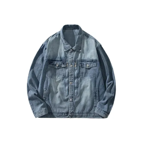 UNDERTIDES Синий Унисекс Джинсовые куртки
