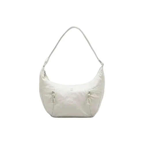 MQ Хлопок Подмышечный Сумка на плечо Женская Белая