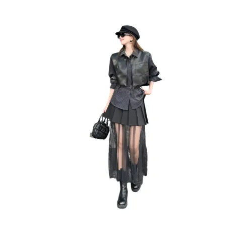 GEZITAI Женские Комплекты с Юбкой