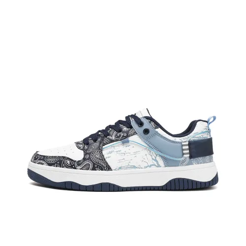 OUGLEMEN Устойчивые к истиранию противоскользящие низкие кеды для скейтбординга Мужские