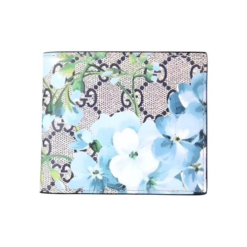 GUCCI GG Blooms Стандартный Женский Эбен Синий