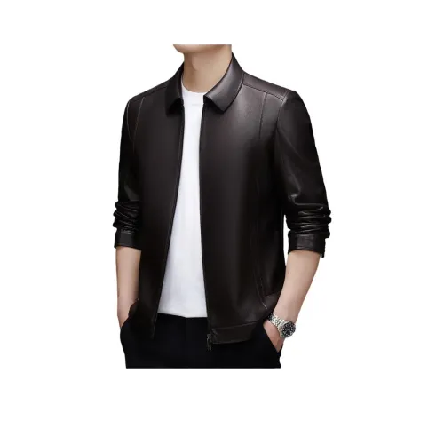 Square Man Also Stands Tall кожаная куртка мужская