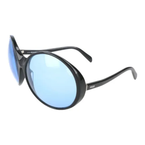 EMILIO PUCCI Ацетат Бабочка Солнцезащитные очки Женские Черный