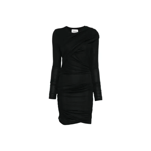 ISABEL MARANT ETOILE FW25 Длинное Платье с Длинными Рукавами Женское