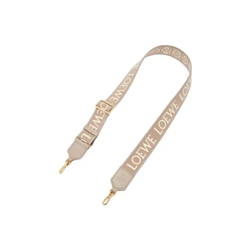LOEWE Anagram Телячья кожа Сумка Ремень Унисекс Песочный