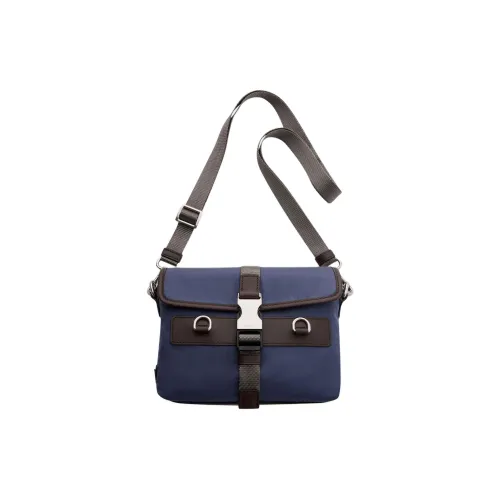 PRADA RE Нейлон с коровьей кожей Чехол для телефона Мужской Aerospace Синий