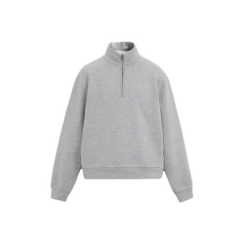 ZARA ORIGINS Зебра с принтом Серый Мужской Свитшот