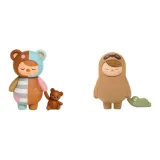 Подтвержденная версия модели - Детский медвежонок + ленивый детский (развертывание и извлечение из упаковки)