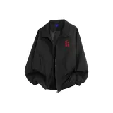 Красный логотип, черный