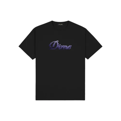 Dime Черный Унисекс T-рубашки