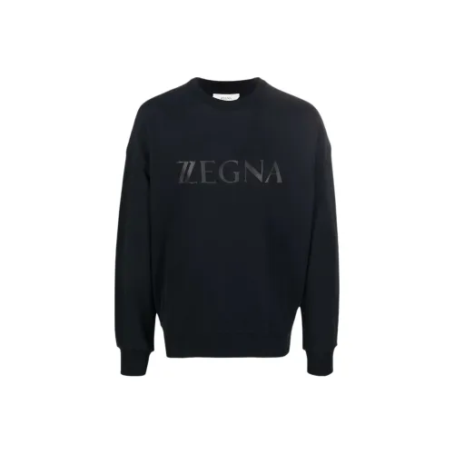 Ermenegildo Zegna Черные Мужские Толстовки