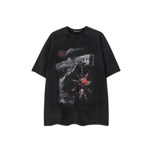 Wooden Rabbit Черные Мужские T-Рубашки