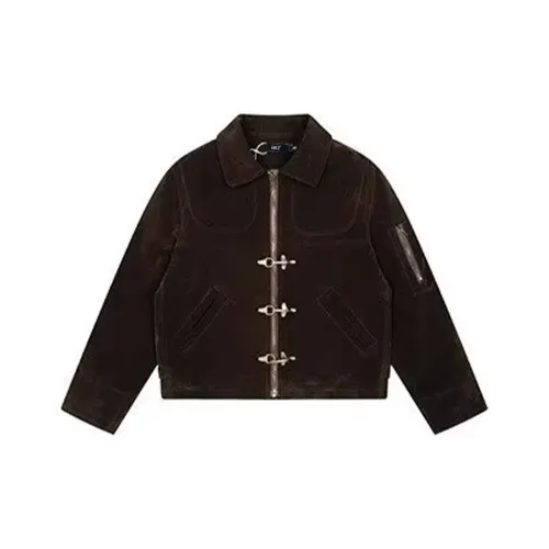 A02 Коричневый Унисекс Куртки