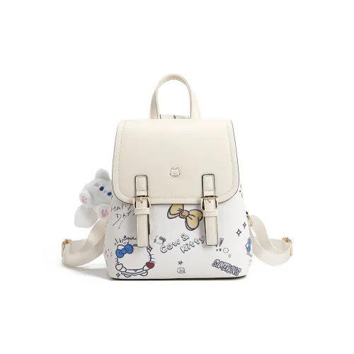 DIFFERENT FACES ПУ (полиуретан) Рюкзак Стандартный Женский Граффити