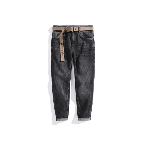 CHAORENBANG Черные Мужские Джинсы