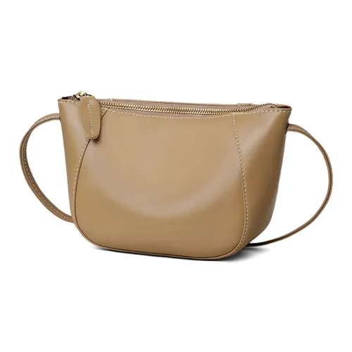 Crtnzo Kroez Сумка через плечо из синтетической кожи стандартная женская абрикосового цвета