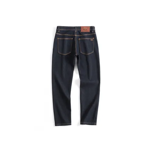 ZENGZHI Джинсы Облегающий крой Прямой крой Унисекс