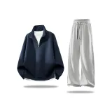 Комплекты одежды (WY018 Синий + KZ001 Серый)