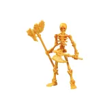 Желтая фигурка сустава из кости