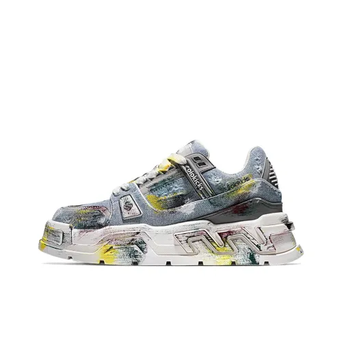 SALAXI Амортизация Высота Увеличение Устойчивость к Износу Противоскользящие Низкие Кроссовки для Скейтбординга Унисекс