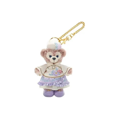 Disney x DISNEYLAND Floral Dreamy Collection Duffy и Friends ShellieMay Брелок Плюшевая Подвеска 14 см Длина Тела