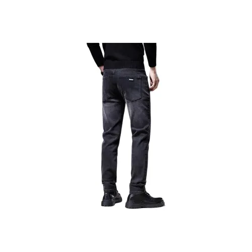 ZENGZHI Джинсы Облегающий крой Прямой крой Унисекс