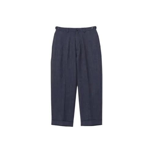 Beams Plus Морской Синий Мужские Повседневные Штаны