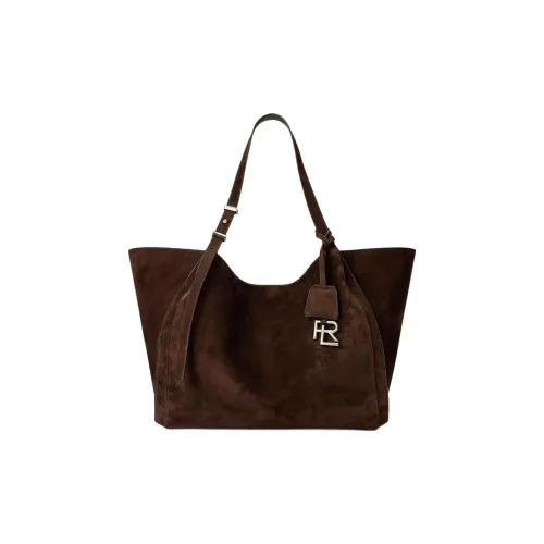 Ralph Lauren Collection Коровья кожа Тоут Сумка Плечевая сумка Женская Мокко