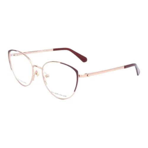 Kate Spade Нержавеющая сталь Оправы для очков с дизайном "Кошачий глаз" Женские Розовое золото