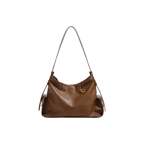 PAYOT Сумка через плечо из синтетической кожи сумка на плечо обычная женская цвет сандаловый коричневый черный